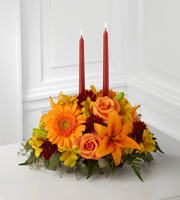 The FTD® Bright Autumn Centerpiece