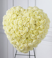 The FTD® Elegant Remembrance Standing Heart
