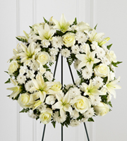 The FTD® Treasured Tribute Wreath